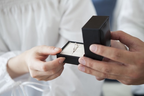 婚約指輪の購入